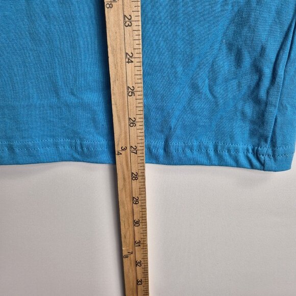 Born Fly Men's T Shirt Size 2XL Embroidery Blue Cloud Hoppers Airlines [45] - Picture 5 of 8